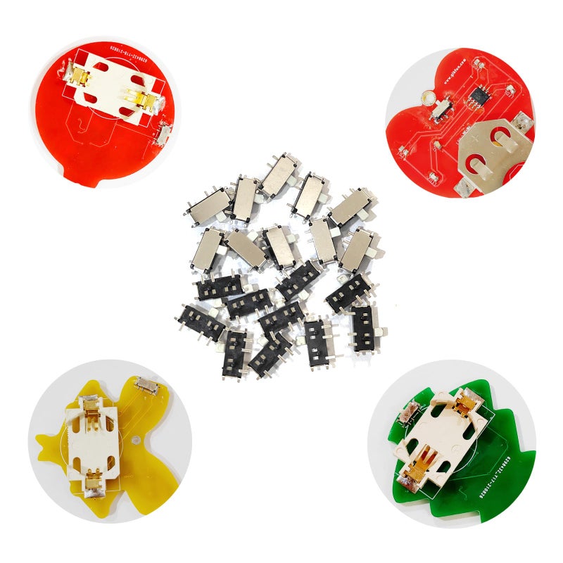 Gikfun Micro Slide Switch Toggle Switch SMD On/Off 7 Pin for Arduino (Pack of 20pcs) AE1073 - Image 3